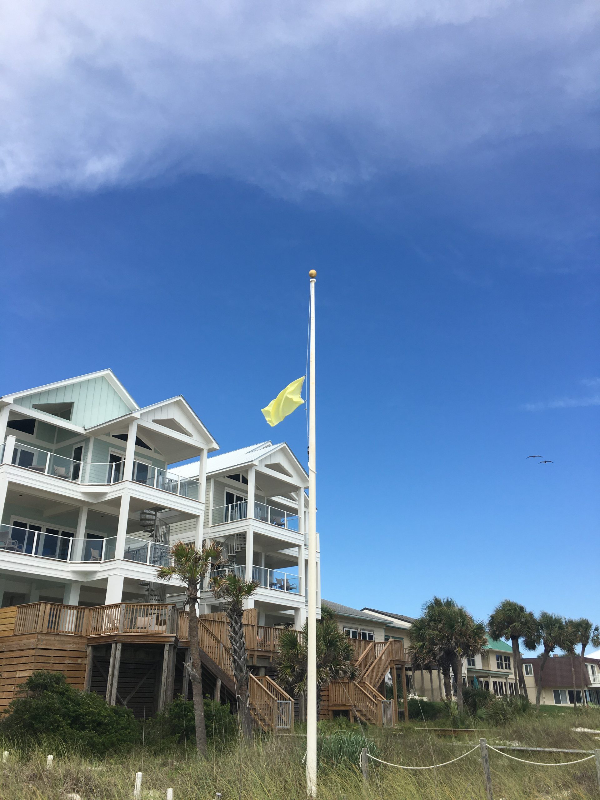 Beach Access Flag