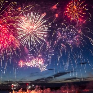 Where to watch fireworks in Panama City Beach Florida - 4th of July
