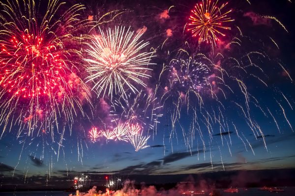 Where to watch fireworks in Panama City Beach Florida - 4th of July