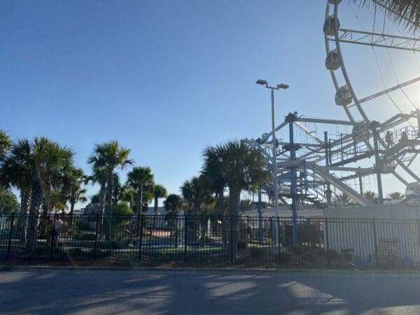 View of the Ropes Course at Skywheel PCB