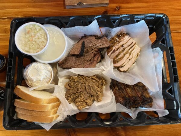 Rudys Country Store BBQ Tray of Barbecue