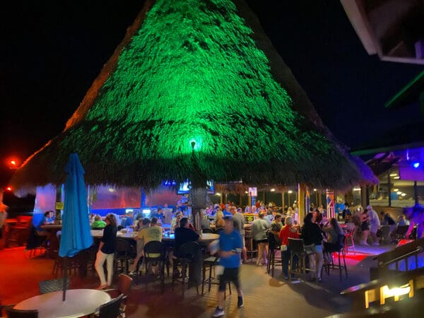 Sharkys Beachside Restaurant Outdoor Bar