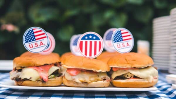 4th of July Cookout Burgers